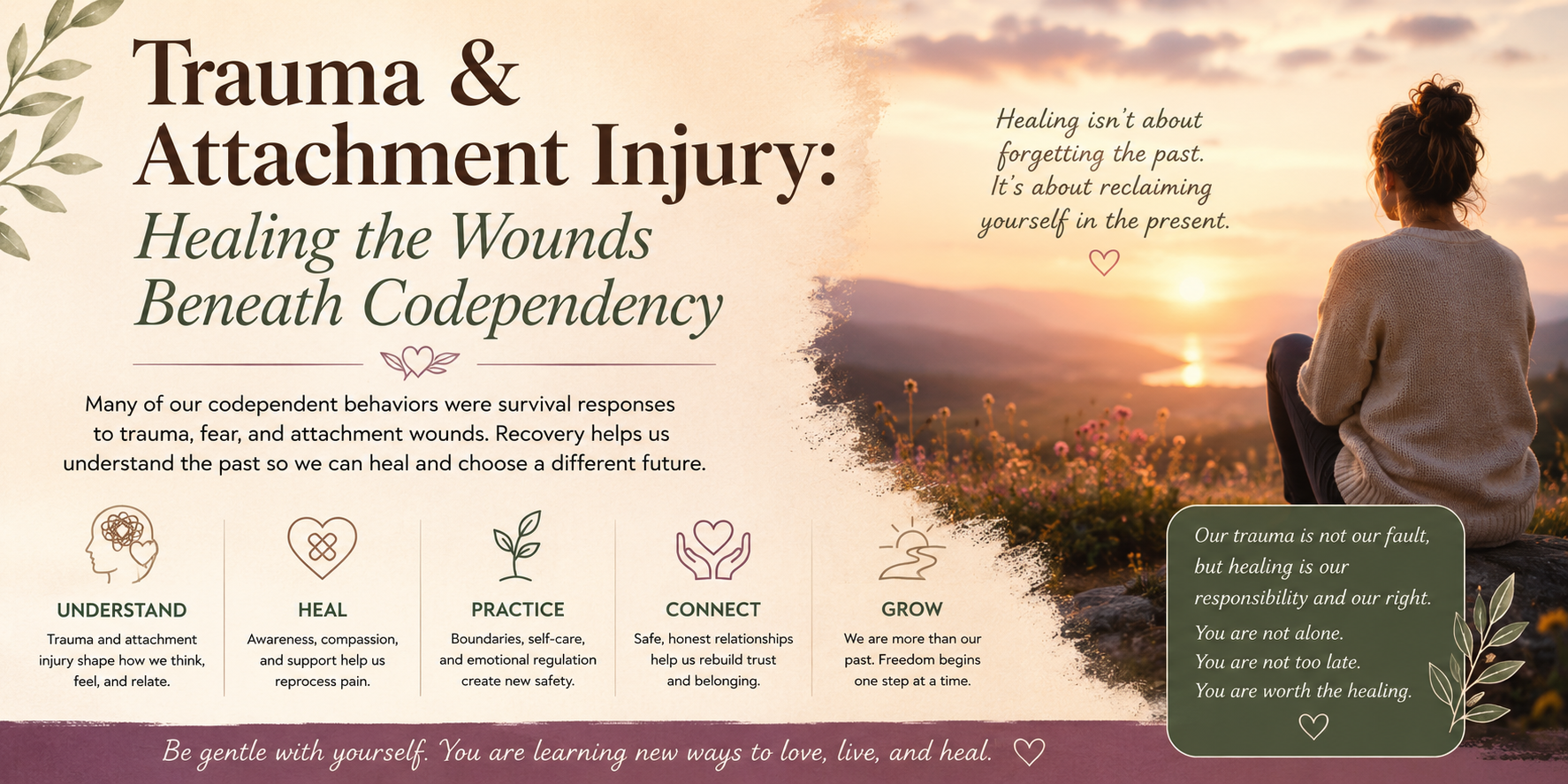 Trauma & Attachment Injury: Healing the Wounds Beneath Codependency
